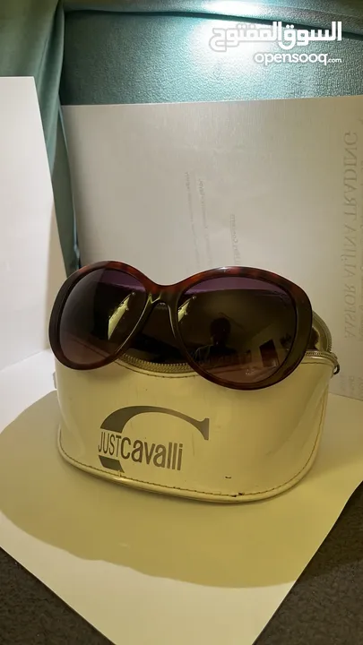 Roberto Cavalli vintage sunglasses with glasses case