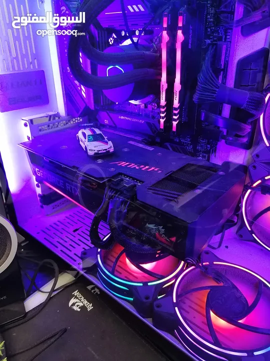 كرت شاشة Aorus RTX3070 Master led