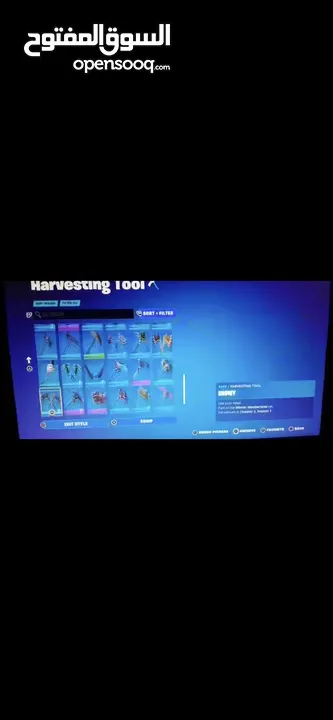 حساب Fortnite للبيع بشتغل بس على البلاستيشن قديم من 2017
