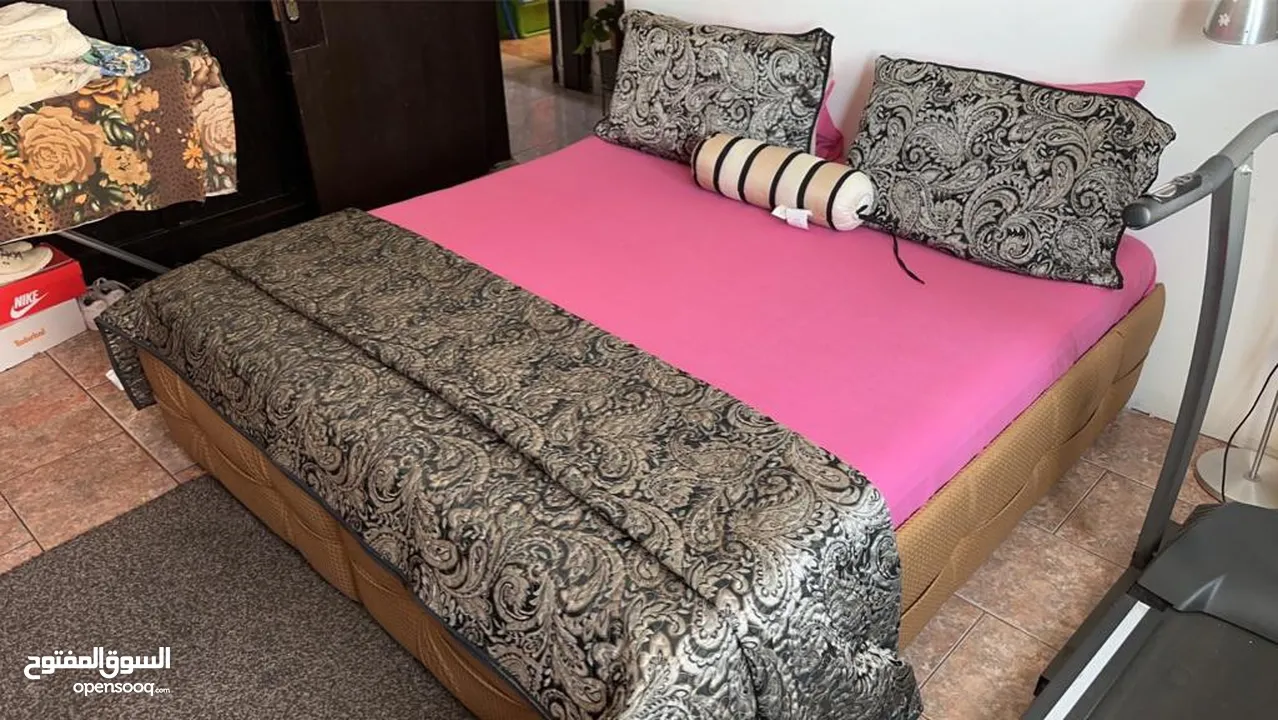 Double Bed with Mattress