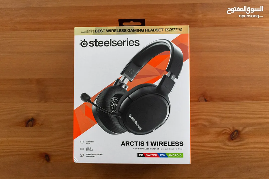سماعات العاب  steelseries arctic 1 wireless