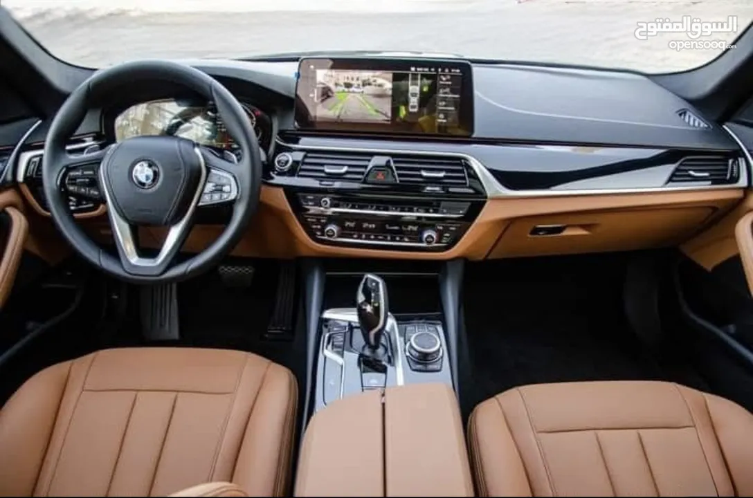 Bmw 520i 2022 للبيع ممشى (6) آلاف كيلو فقط