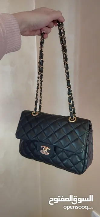 New black Chanel, Michael Kors & Louis Vuitton bags