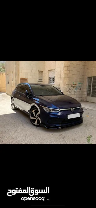 Golf Mk8 بويه شركة فلللللللللللل كهربا + بنزين بحاله الوكاله