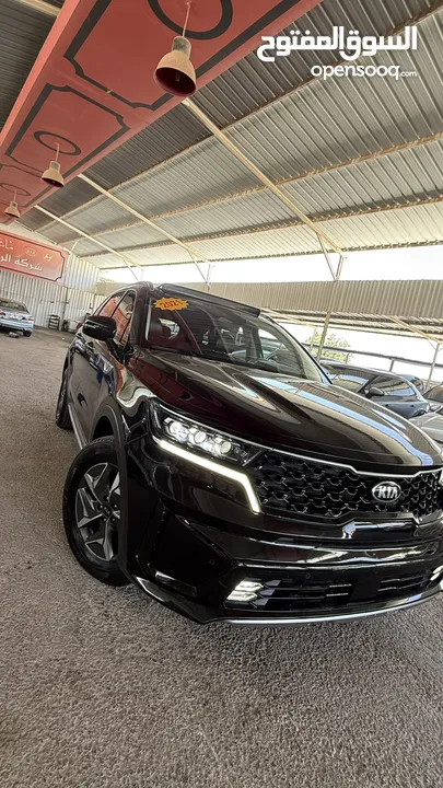 سعر بدون جمركKia sorento Hybrid 2021 ‏ سيارة لا زالت حرة