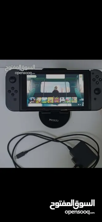 Nintendo switch jilbreak sd card 2GB  with tinfoil store جهاز مهكر وفيه متحر تقدر تحمل اي لعبه مجانا