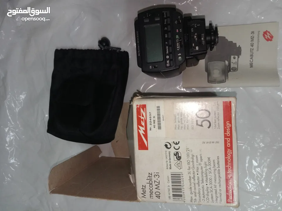 فلاش كاميرا Canon. Metz..  40MZ-3i.  الماني اصلي. جديد بالكرتونة