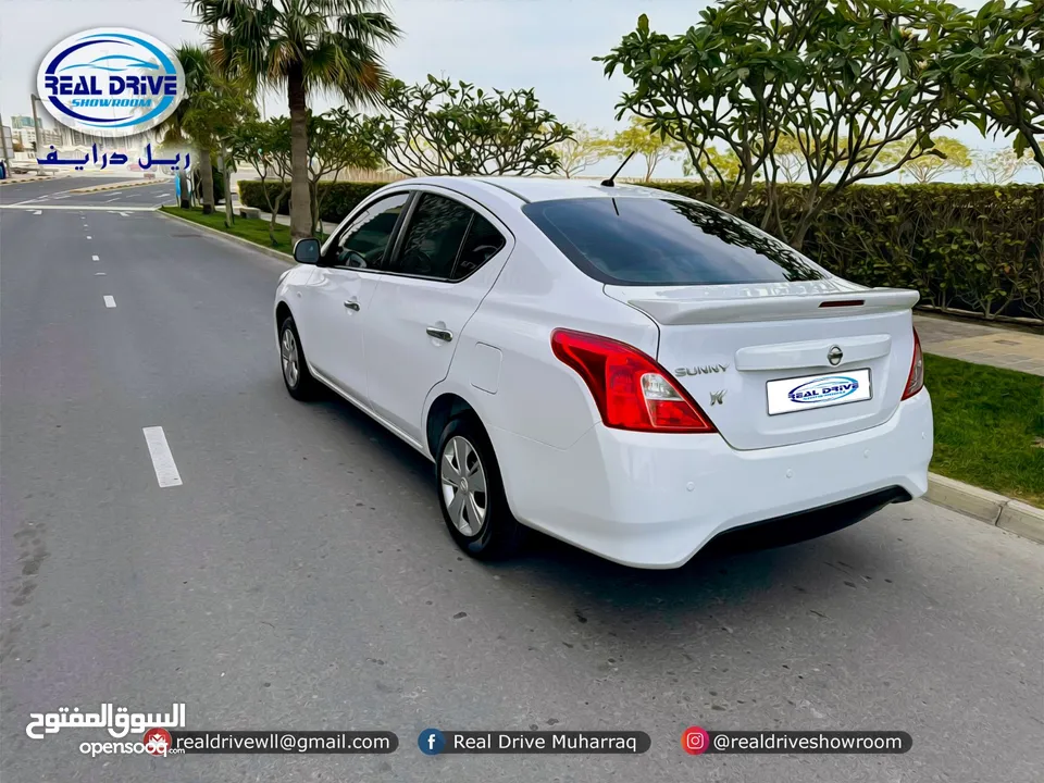 NISSAN SUNNY 2020 :1.5L WHITE  V4  WELL MAINTAINED FOR SALE