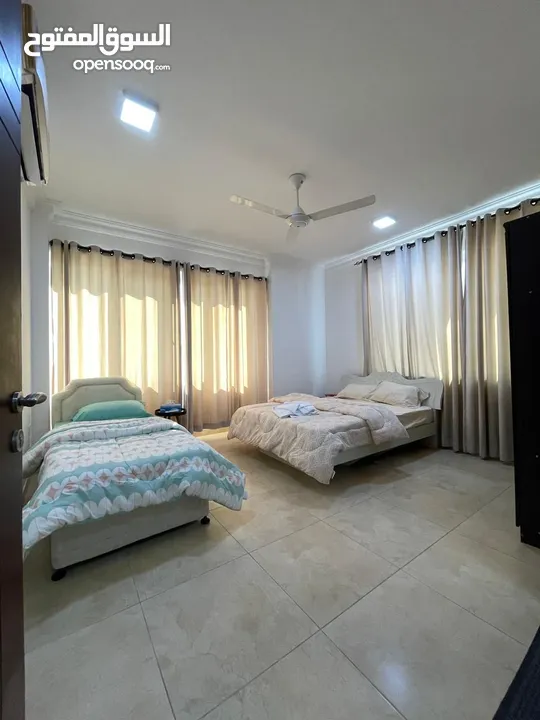 For Rent 2 Bhk Furnished Flat In Ghala Near to Centra Hotel   للإيجار شقة مفروشة غرفتين وصالة في غلا