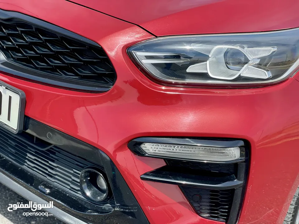 Kia K3  فل كامل 2019 مواصفات خاصة اعلى صنف من فئتها باسم مستورد ترخيص سنة كاملة رقم مميز