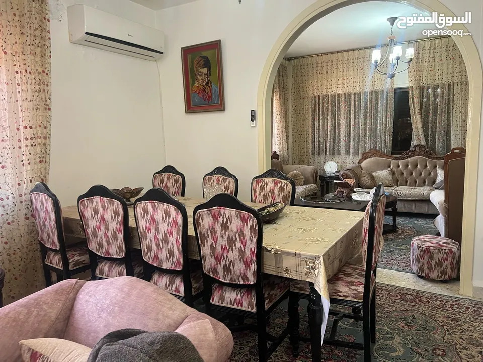 A standalone two-story house in the Rashid Suburb  with a built-up area of 150 square meters