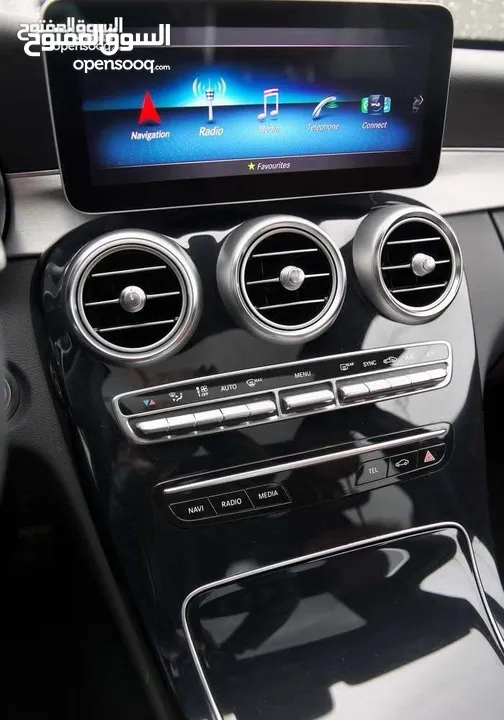 Mercedes C200 2019 Amg kit mild hybrid Night Package وارد الوكالة غرغورية