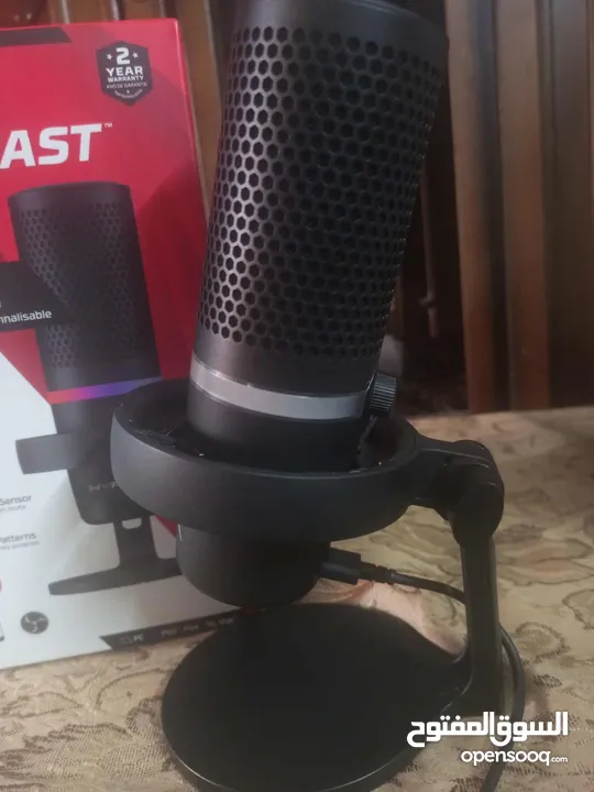مايك hyperx duocast استخدام بسيط