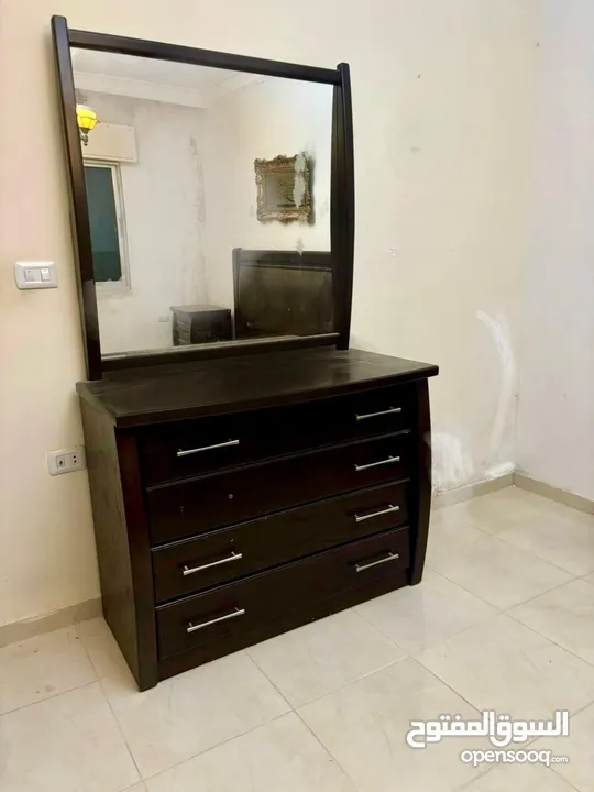 خرفة نوم مزدوج خشب بلوط