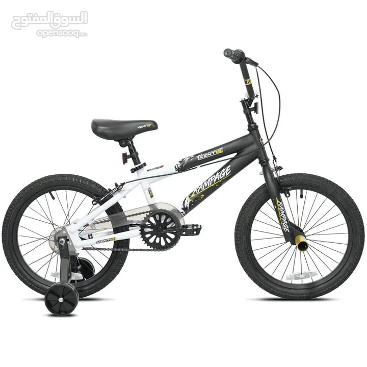 **دراجة Kent Rampage مقاس 18 بوصة** امريكية الصنع من island toys مع كفالة حقيقية