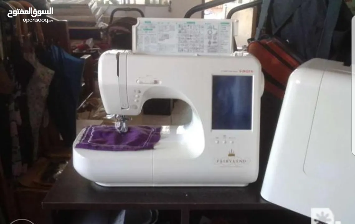 singer heavy duty big touch lcd screen embroidery and sewing machine for sale