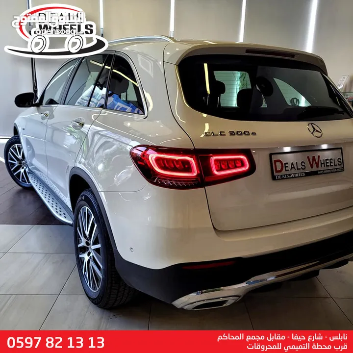 مرسيدس GLC300e Avantgarde موديل 2020 كهرباء وبنزين غير منمر