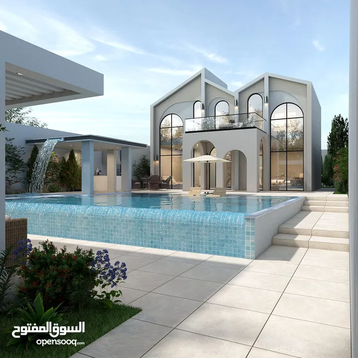 شاليهات سوبر ديلوكس جديدة بالبحر الميت منطقة الرامة بجانب منتجع البحيرة