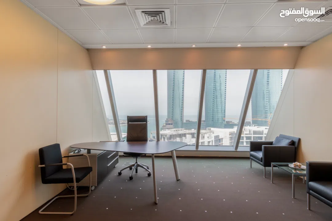 Open plan office space for 10 persons in BAHRAIN, Financial Harbour