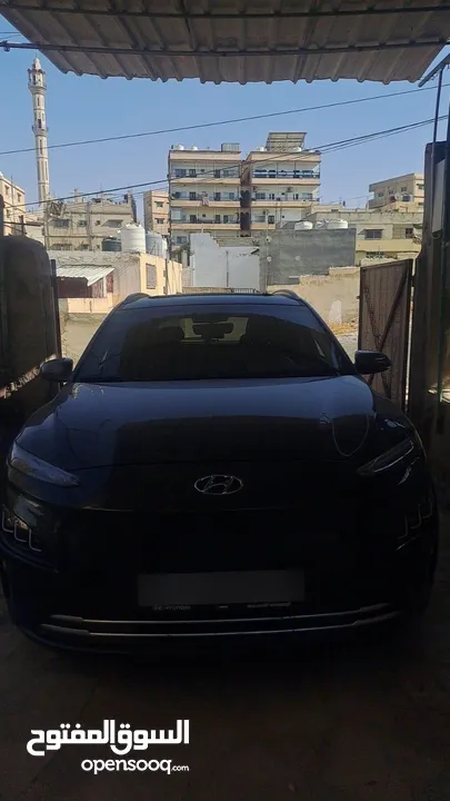 هونداي كونا كهرباء موديل 2023 من الوكاله بطارية 39.2 كيلو واط ممشى بحدود  18000 كيلو