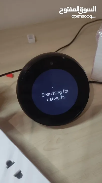 - Echo Spot - smart alarm clock with Alexa/ جهازاليكسا نظام ذكي شغال 100٪