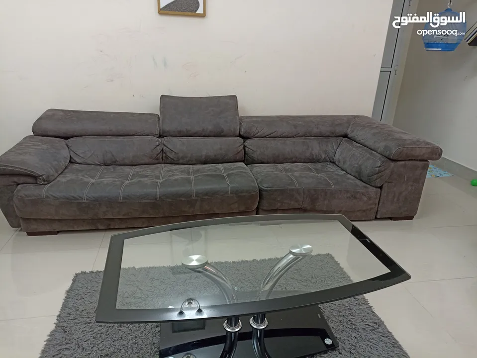 Sofa set  with recliner headrest