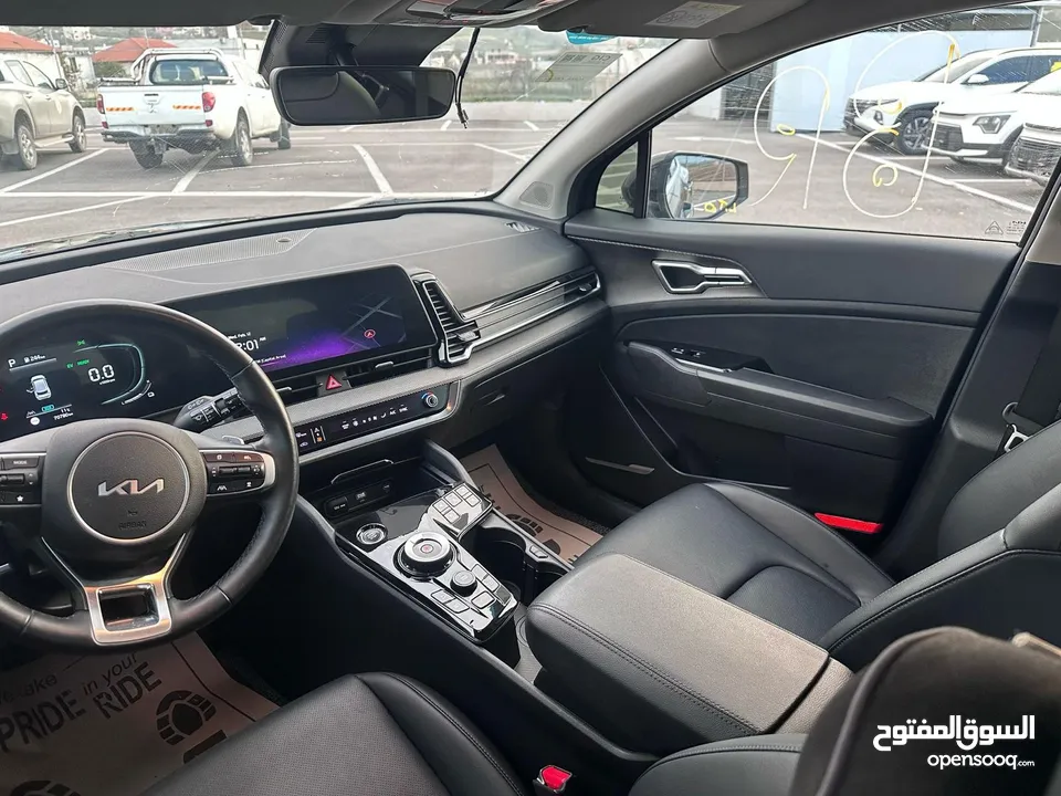 كايا سبورتاج /2022 فل بدون فتحة سقف 2x4 ///240Hp بنزين + كهرباء ( Haybrid) 1600cc