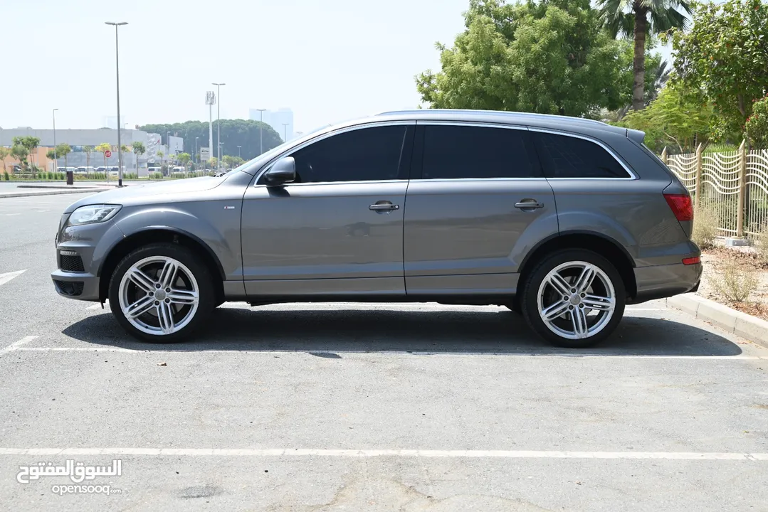 0% DP - AUDI Q7 S-LINE 3.0SC 2015 - FIRST OWNER - WELL MAINTAINED - GCC