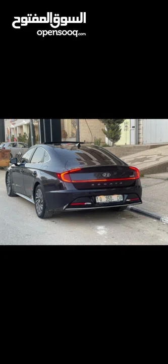 سوناتا هايبرد 2021 بحالة ممتازة بكفالة الشركة