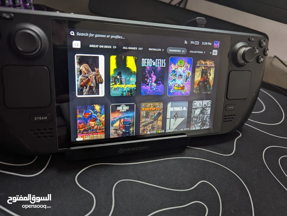 بحالة ممتازة Steam Deck 1tb