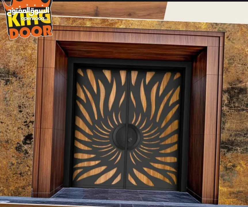 أبواب خشبية خارجية فخمة