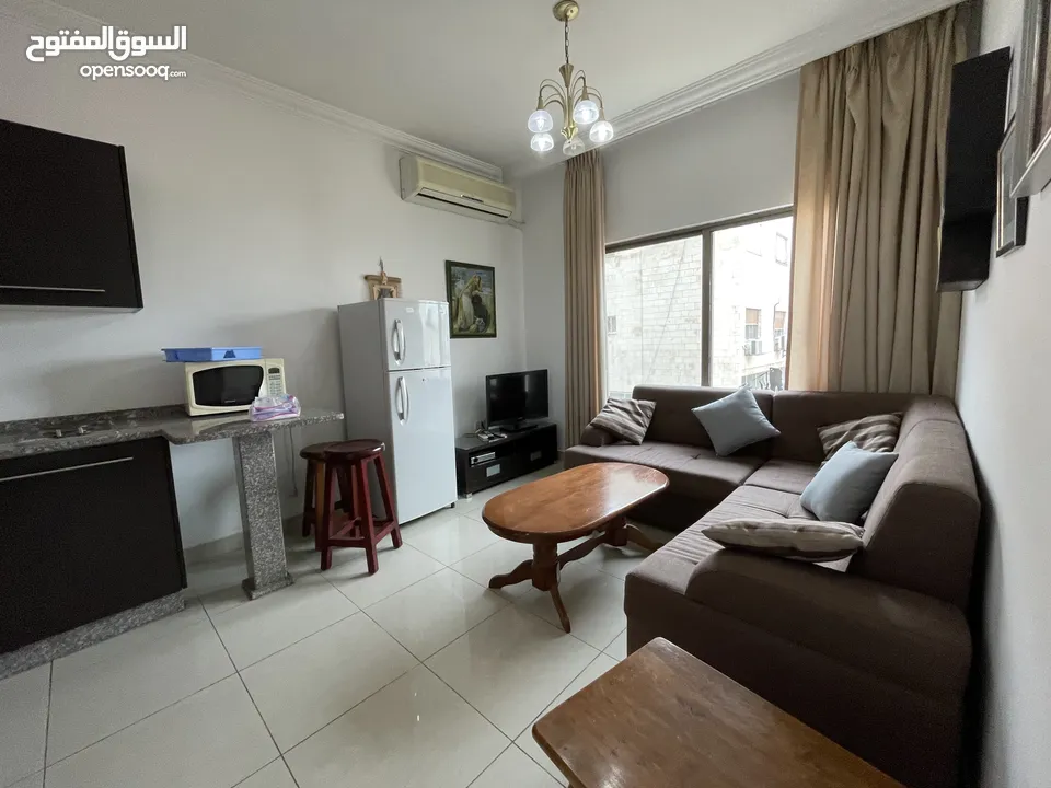 شقة مفروشة للإيجار 50م2 ( Property 15487 )