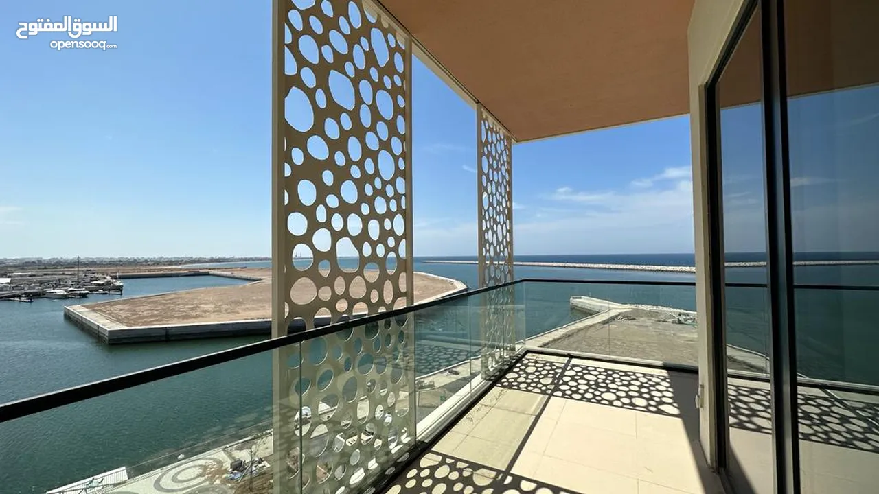 2 BHK seaside apartment in Al Mouj Muscat  Aпapтaмeнты нa бepeгy мopя