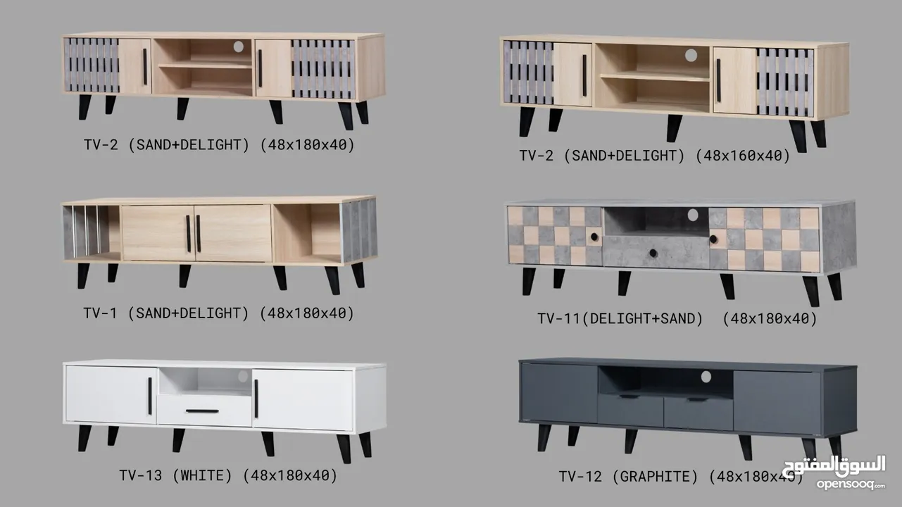 Another TV table made in Malaysia with a big afar