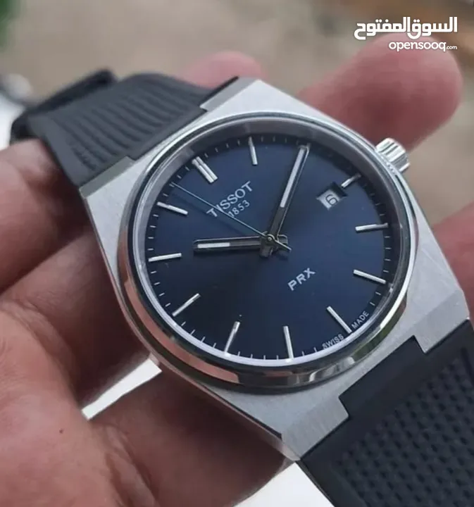 ساعة Tissot PRX 2024 أصلية – جديدة مع كرت وضمان العلبة الأصلية