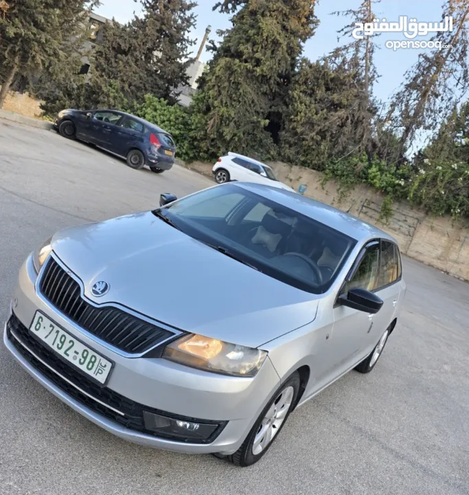 سكودا رابيد سبيس باك 2015