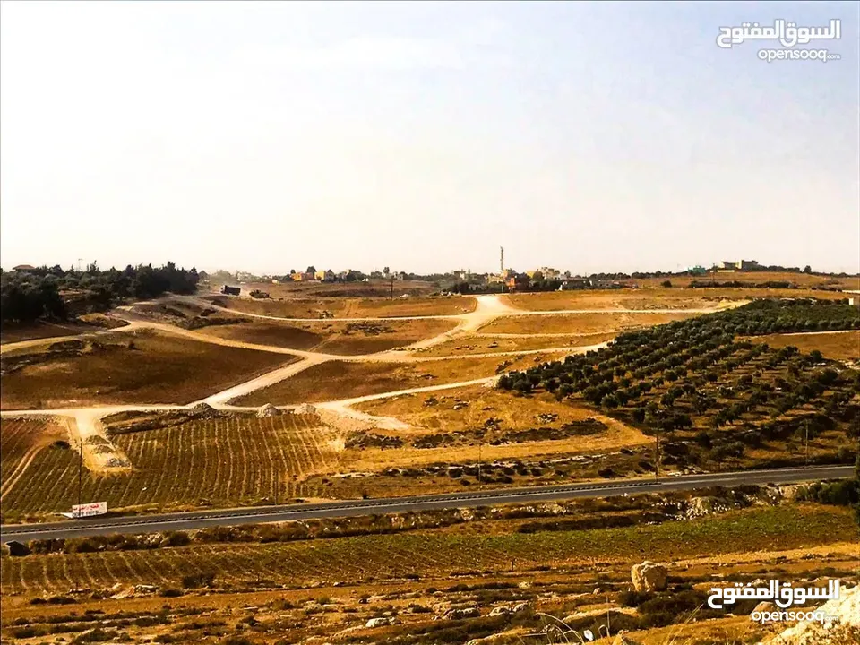 أرض 772م للبيع بالأقساط ضمن مشروع أراضي الحمرا عمان ناعور ام القطين