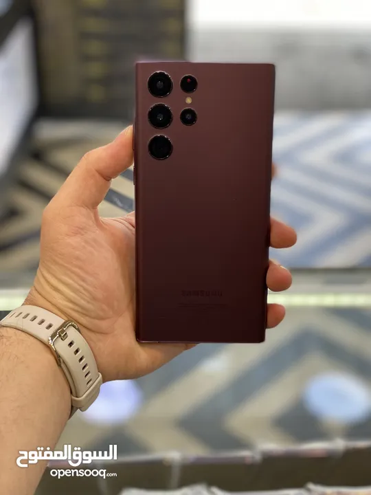 Samsung s22 ultra 256 used ////// سامسونج اس 22 الترا 256 جيجا مستعمل وكالة عربي اصلي مع الكرتونة