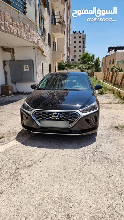 ايونيك هايبرد ترخيص 2021 لون اسود عداد 36 الف