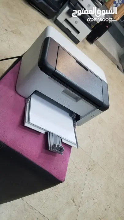 طابعة برذر ليزر اسود تدعم الويرلس