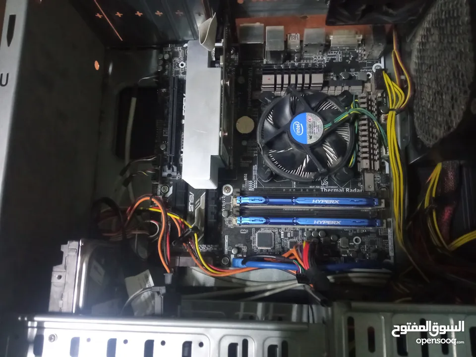 كمبيوتر i7-4790k قابل لكسر سرعه لوحة جمينج اشي مرتب ب 350