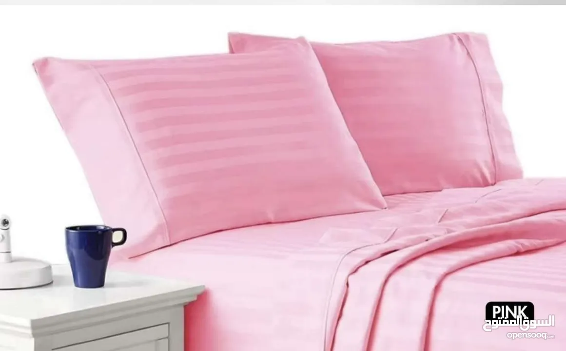 100% pure one color bedsheets