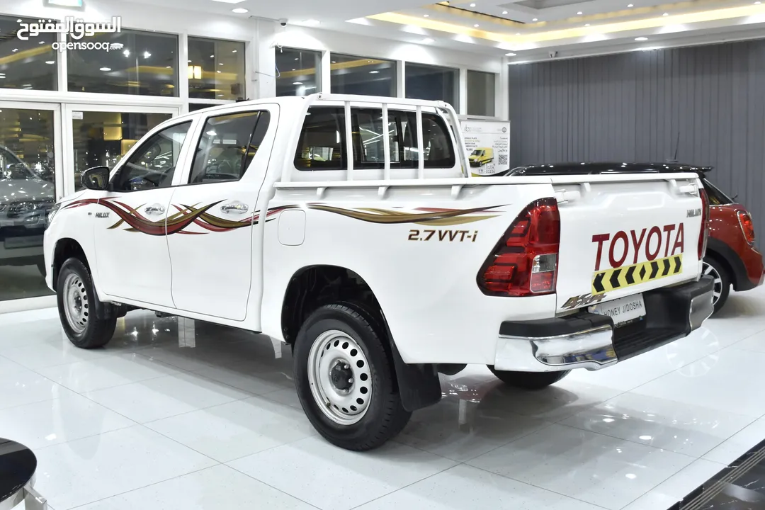 Toyota Hilux 2.7 VVT-i ( 2021 Model ) in White Color GCC Specs
