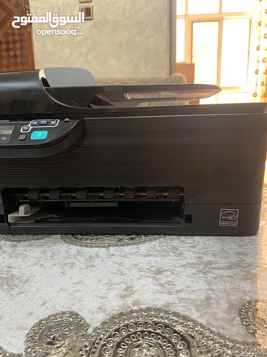 طابعة hp officejet 4500  تدعم التصویر اللوني وسکانر ممتازة مستعملة تدعم التصوير ونسخ الصور متوفرة