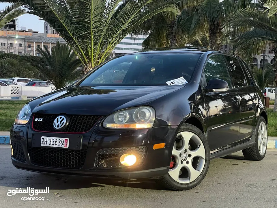 VW GOLF MK5 GTI 2009 جمرك رساله مفتوحه