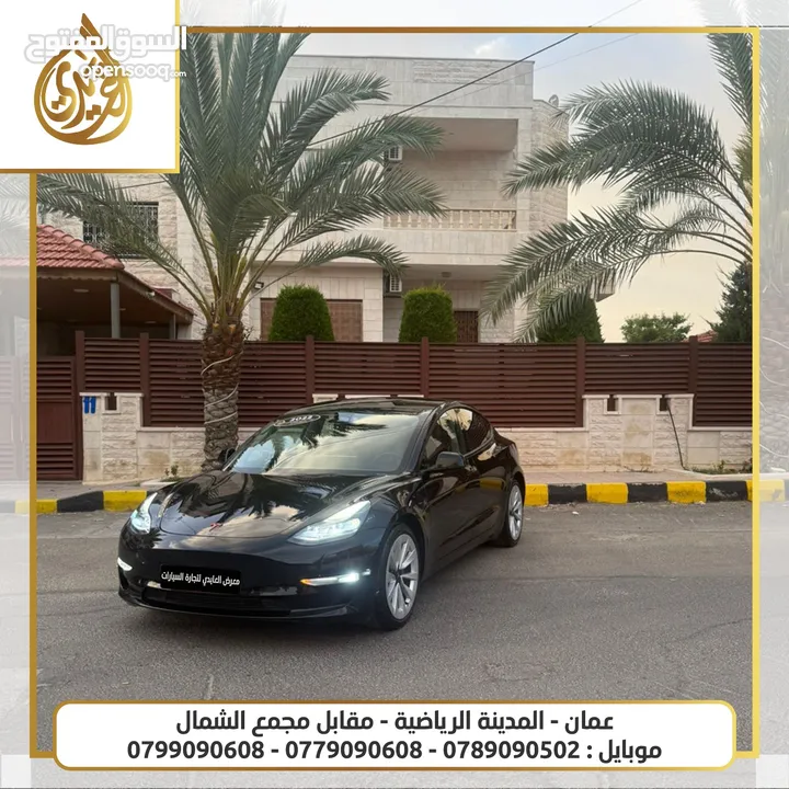 تيسلا TESLA MODEL 3 DAUL MATOR بدفعة اولى 2500
