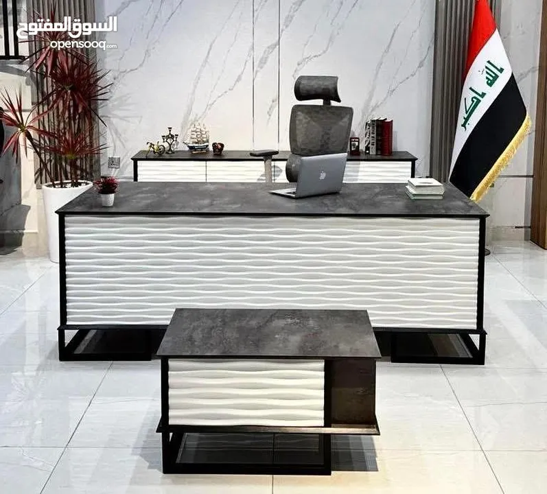 للفخامه عنوان مكتب مدير المميز توفر الآن بأشكال عصرية من خشب لامينت مستورد تفصيل أجود الأنواع