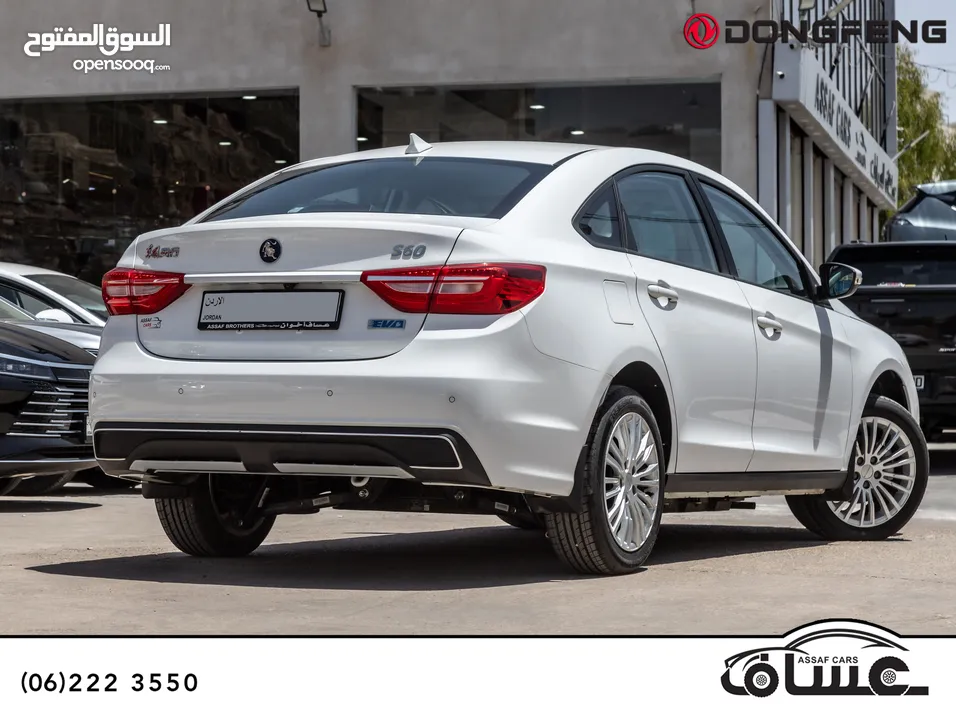 Forthing S60 2022  الكهربائية بالكامل   يمكن التمويل بالتعاون مع المؤسسات المعتمدة لدى المعرض