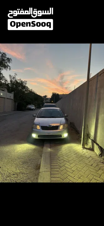 سبوت لايت ثنائي اللون متوفر للسيارات: أبيض LED وكريم LED (قوة عالية جداً)!!