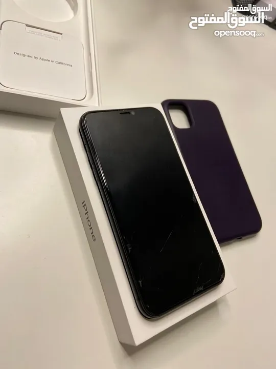 ايفون 11 (128جيجا)  Iphone 11 (128GB) Used مستعمل بحالة الممتاز جميع التفاصيل في الوصف